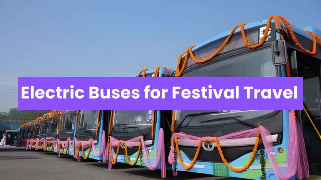 Electric Buses for Festival Travel