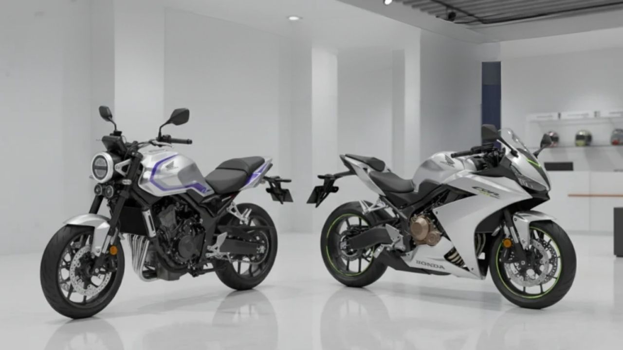 Honda CB500 Super Four and CBR500R Four
