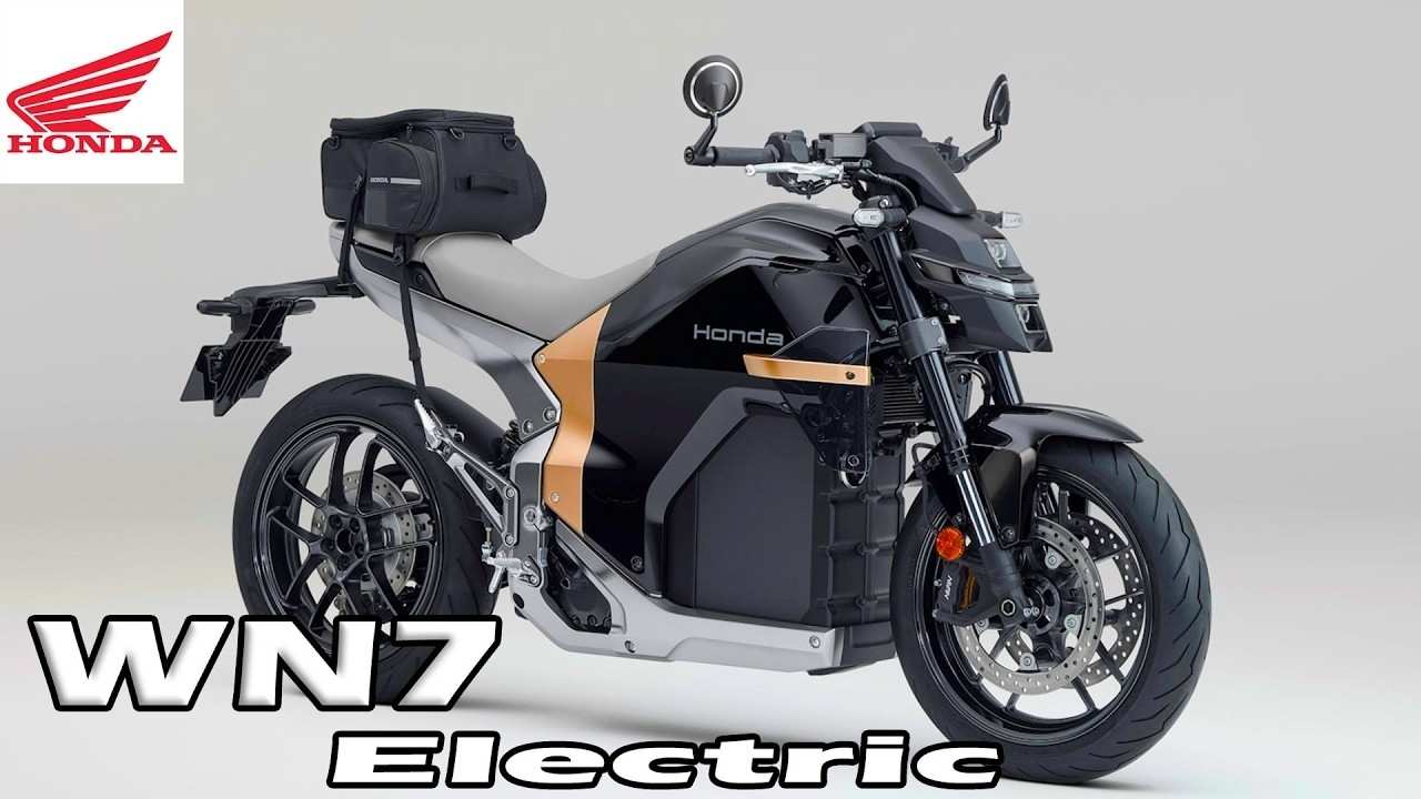 Honda WN7 Electric Motorcycle Unveiled