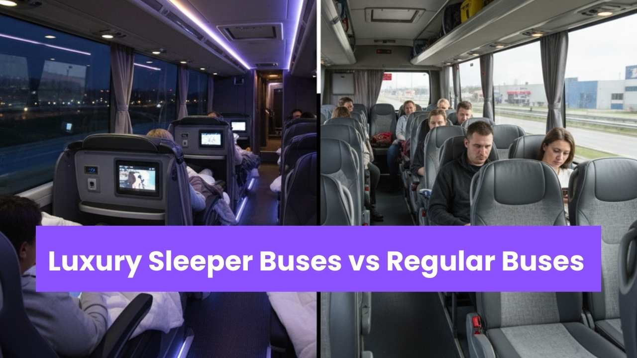 Luxury Sleeper Buses vs Regular Buses