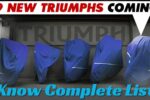 29 New Bikes Launching By Triumph Motorcycles In Next Six Months