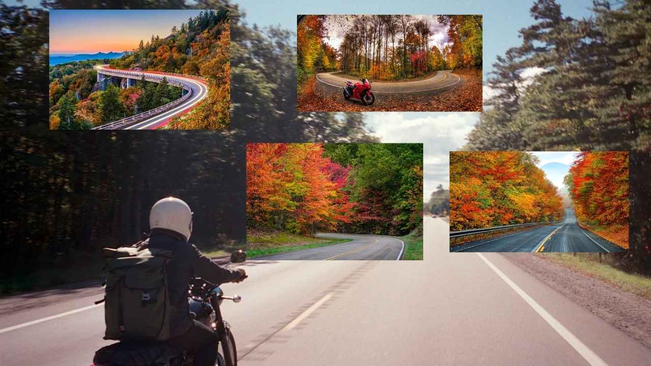 6 Bucket List Motorcycle Routes to Experience the Fall Colors