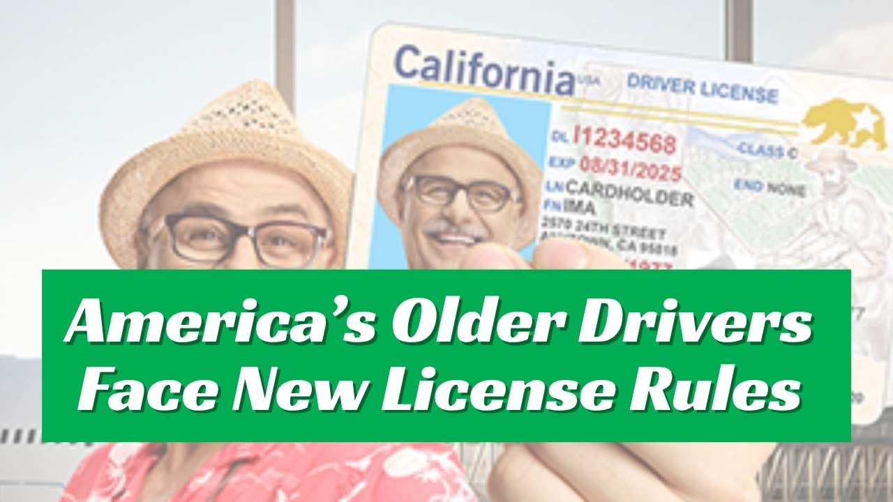America’s Older Drivers Face New License Rules From October 2025