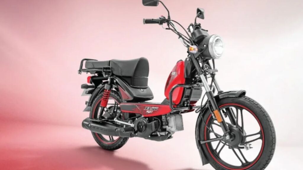 TVS XL100 Heavy Duty Alloy Wheel Variant Launched