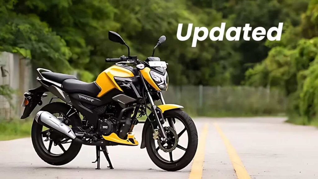 Updated TVS Raider 125 Launch Soon With New Price, Features