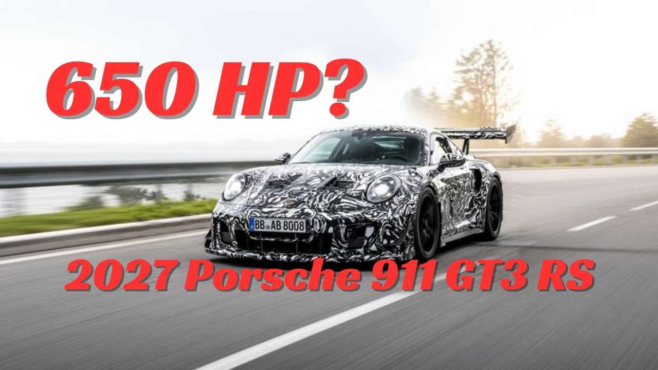 2027 Porsche 911 GT3 RS