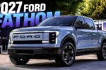 All-New 2027 Ford Fathom Electric Pickup First Look: Design, Power & Features